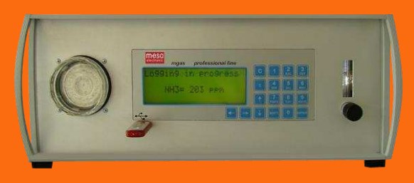 Система газоанализатора MESA MGas 5.1 NH3 Для топливной системы
